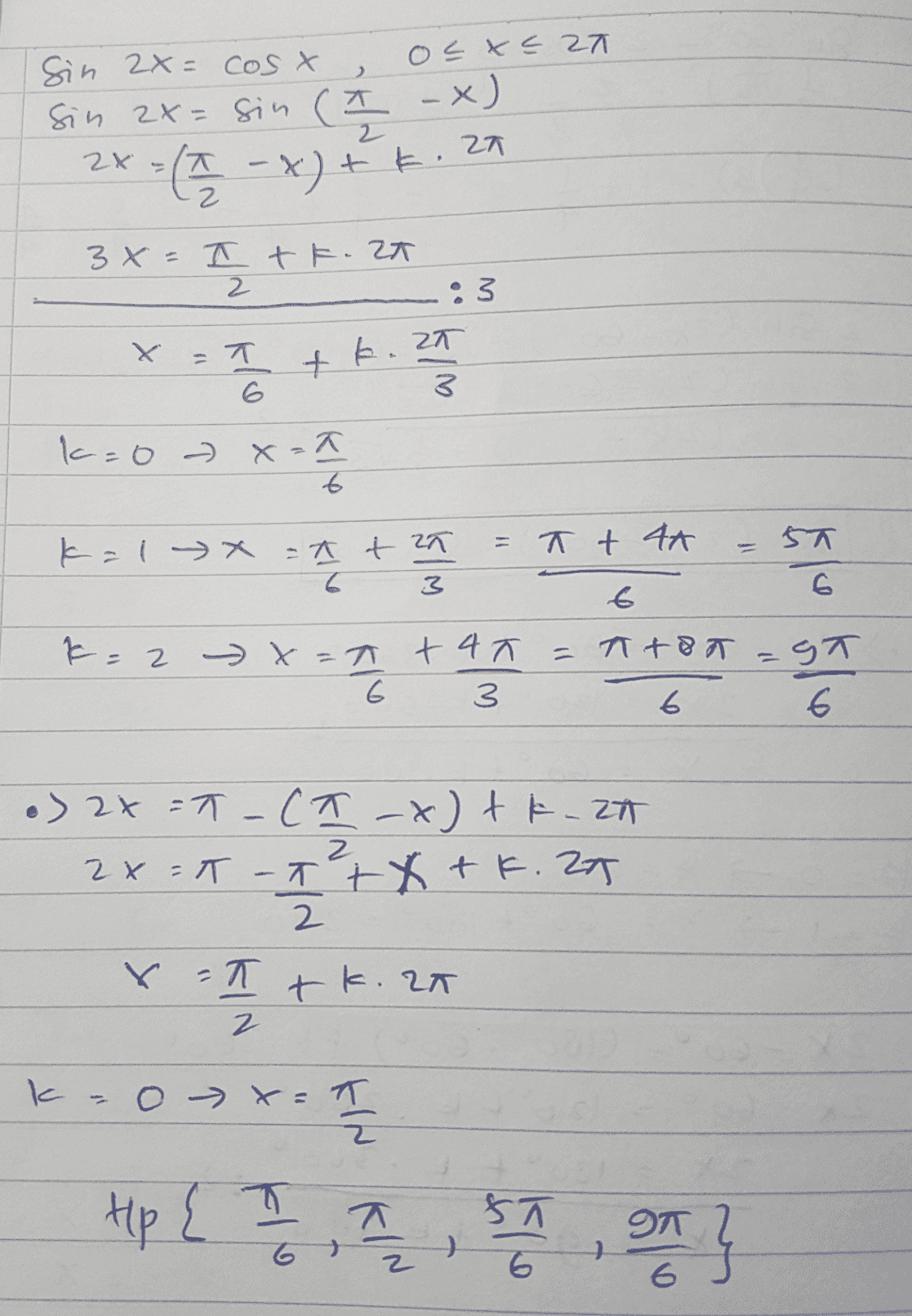 Sin 2x= cos x os xc 27 Sin 라 Sin C존 T-x) - - x) t 라 챠 ㅑ 27 3 조 tㅑ. ㅉ 2 :3 3 X X T . 27 X 3 k=o즈 6 + 4 5 ㅑX ㅍ ㅏ ㅉ 6 3 E 6 =teT 2 =+ 4ㅈ 6 3 ST 6 >22 = -쯔 tk-20 까 22 = - F려 2 X r 프 ka 2 플 k kc - ㅇ ㅋ ㅠ tip & II 5 1 흥국 6 