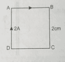 A B เZA 2cm D 