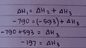 дня дна + 4H3 -790=(-593)+ 4H₂ - 790 +593 = Дн - 197 - ДНЗ 3 