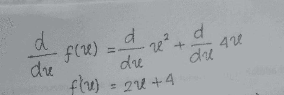 d ? 4U d d dre f(W) d d dre fu = 24 +4 이름 