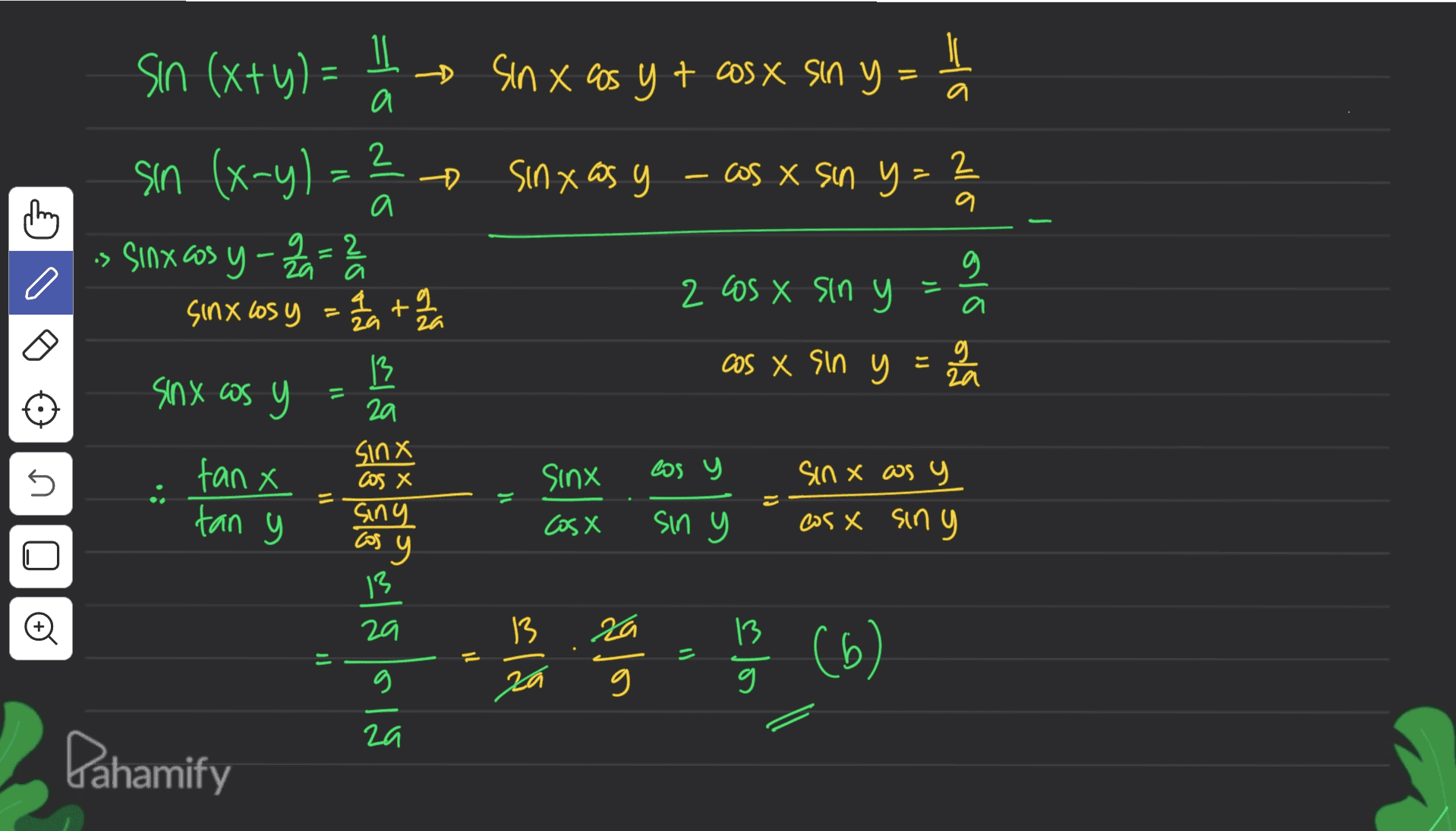 9 sin x 9 sinx 10 3