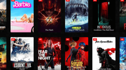 as N E HO Barbie RESIDENT VIL "Mily The Flash FEAR THE NIGHT MEGZ Meg Tench LADTRUG CATMOIR Miraga Cat The Movie INSIDIOUS Insis The And Door Kamen Rider
