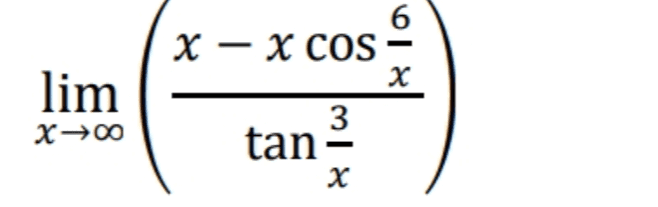 X – X COS lim X00 3 tan х 