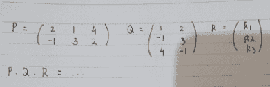 PE 2 RE 2 - 1 1 3 4 2 a* C 3 - 1 RI RI R3 4 P.Q.R 