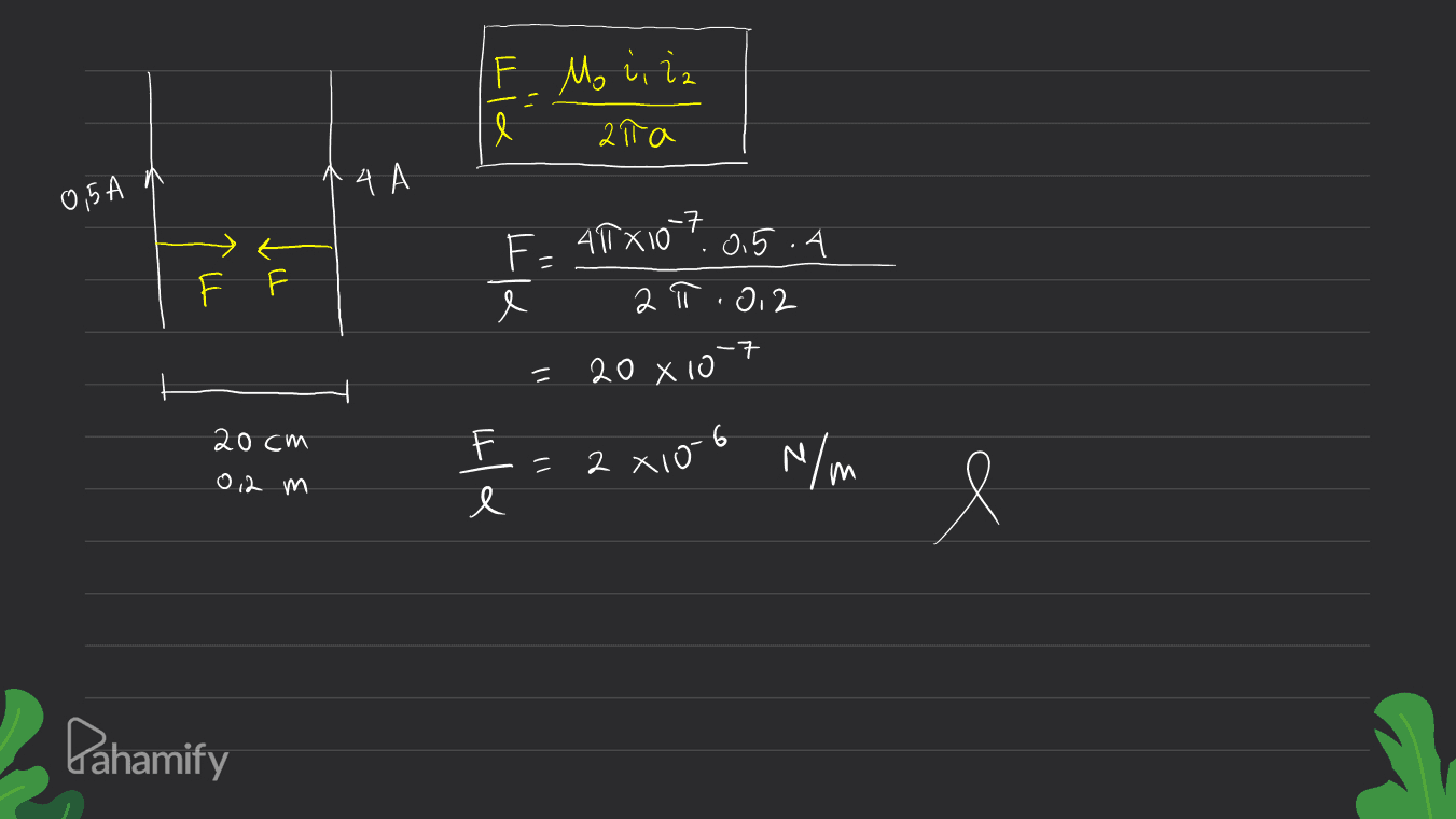 F Mo li iz l alta ТАА 0,5A 40X10-7 F F- e 0.5.4 2 ł.0.2 -7 20 X 10 20cm = H12 2 xiot 0,2 m N/m Pahamify 