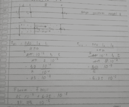 + F₂1 Mo 210 ATT. 10-7 2 Flosas 50 2 8 1. b 2.10 10 10% 25.10.8 25 10° 3.1 25 10 recit 44 5 Gaya polatuan rawal 2 Fax Mo. 12 le 280 410 5.5 8.10° 50 & 6,25 105 call