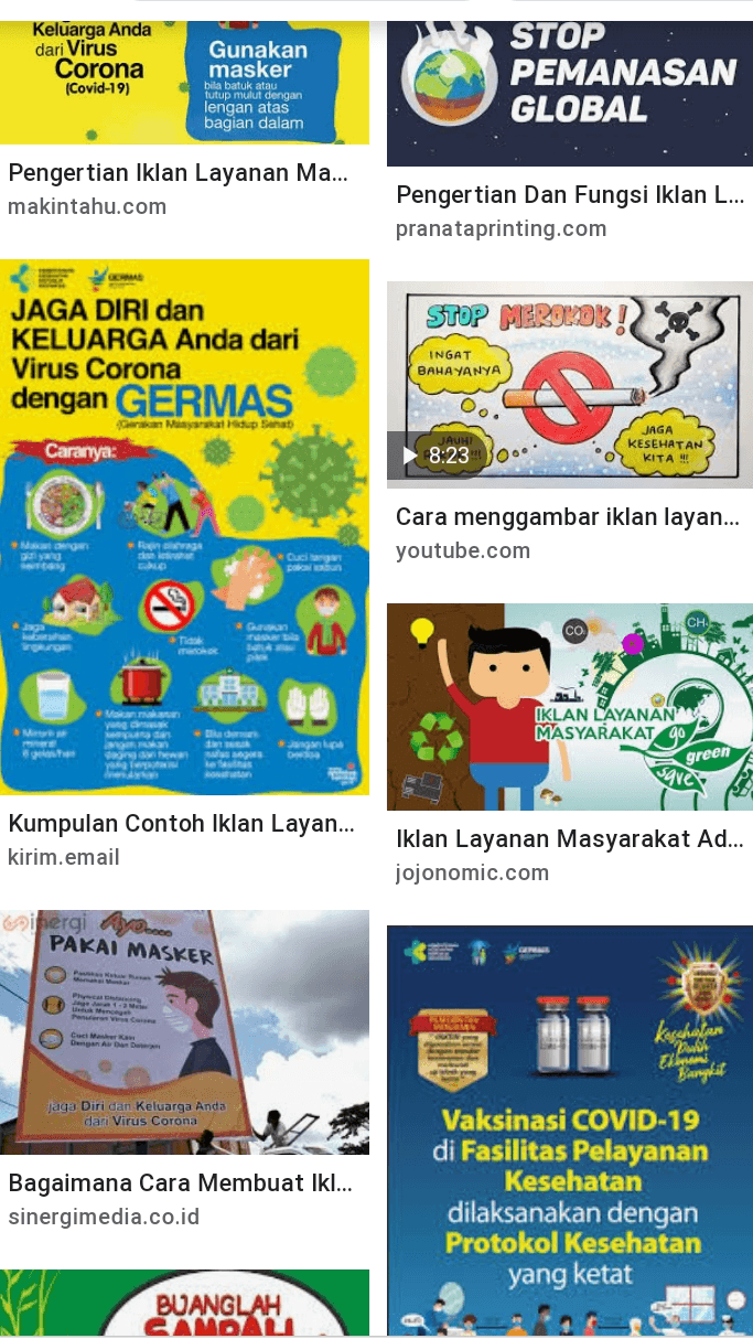 Keluarga Anda dari Virus Corona (Covid-19) Gunakan masker bila batuk atau tutup mulut dengan lengan atas bagian dalam STOP PEMANASAN GLOBAL Pengertian Iklan Layanan Ma... makintahu.com Pengertian Dan Fungsi Iklan L... pranataprinting.com STOP MEROKOK ! JAGA DIRI dan KELUARGA Anda dari Virus Corona dengan GERMAS INGAT BAHAYANYA Oo. Grandpa Caranya: JAGA KESEHATAN KITAS 8:23 Cara menggambar iklan layan... youtube.com DA Rugs டி Cuci tanga German This ing IKLAN LAYANAN MASYARAKAT M an Jangan OWO green Yol sques Kumpulan Contoh Iklan Layan... kirim.email Iklan Layanan Masyarakat Ad... jojonomic.com pergi PAKAI MASKER 40 ata PUT Cuci Dengan ADD Kasehatan Edliran Bangla jaga Diri dan keluarga Anda dari Virus Corona Bagaimana Cara Membuat Ik... sinergimedia.co.id Vaksinasi COVID-19 di Fasilitas Pelayanan Kesehatan dilaksanakan dengan Protokol Kesehatan yang ketat KAI BUANGLAH ŠAMDAL 