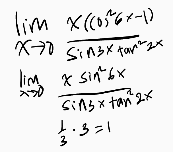 lim XC60968-1 X70 Sinox tantax lim x sin 6x x :3=1 30 sinst tan 2x 3 