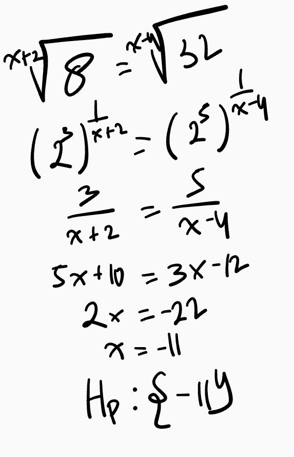 1812 (1) 82 (2) s , P x+2 x-५ Sx+lo - 3x-12 2x=-22 ---|| He :-9 