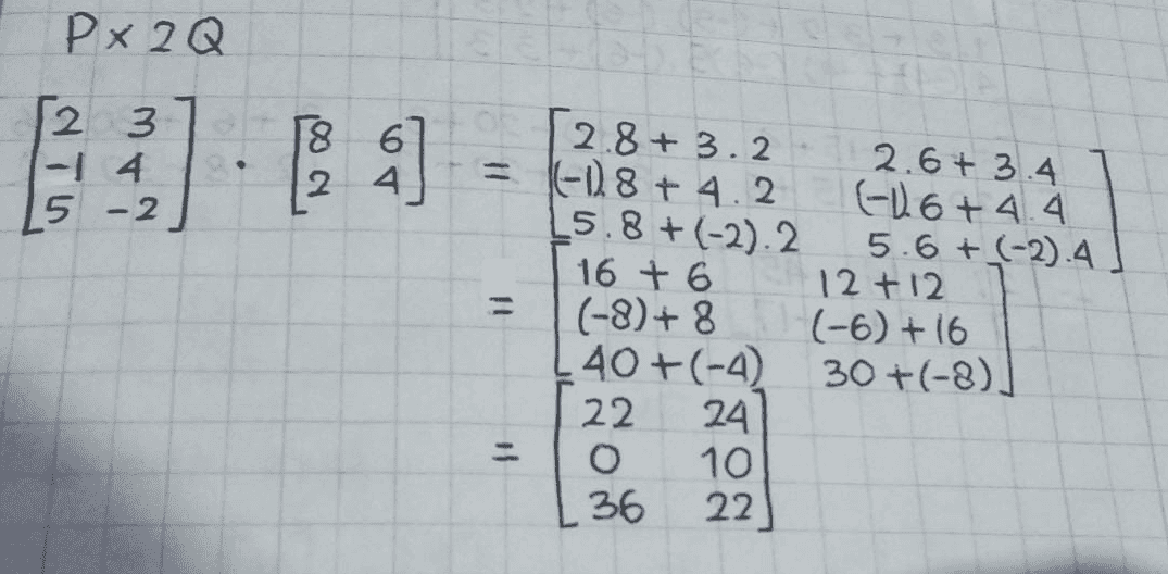 Px 29 123 - 4 5 - 2 18 2 6 4 . 4 [2.8+3.2 = (-18 + 4.2 5.8+(-2). 2 16 + 6 (-8) + 8 40 +(-4) 22 24 0 10 22 2.6+ 3.4 -h6+44 5.6+ (-2).4 12+12 (-6) +16 30 +(-8) - 36 