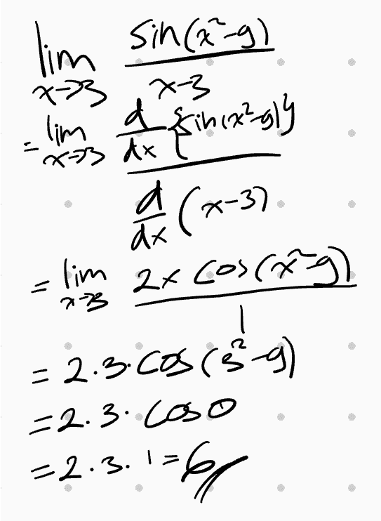 lim sin(kg) ( I'm a siningly X > d (3-3) lim * 2 Cos (x2) (ہی) 2.52 = م 30 .2 -2.3. 13 